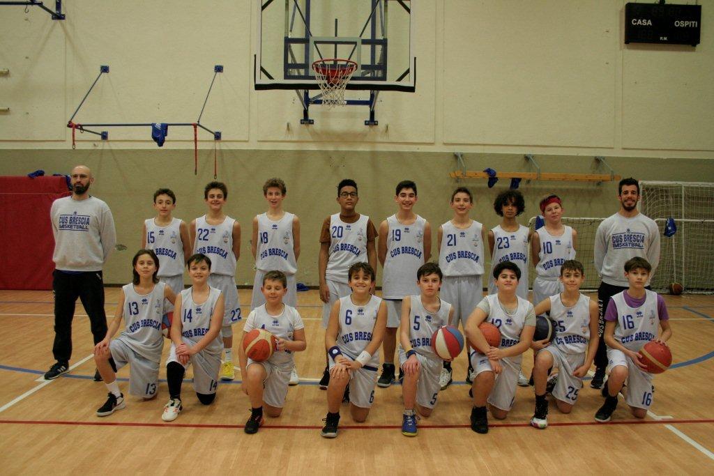 Under 13 Cus Brescia Basket